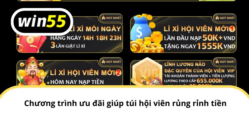 Chương trình ưu đãi giúp túi hội viên rủng rỉnh tiền