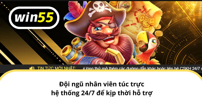 Đội ngũ nhân viên túc trực hệ thống 24/7 để kịp thời hỗ trợ
